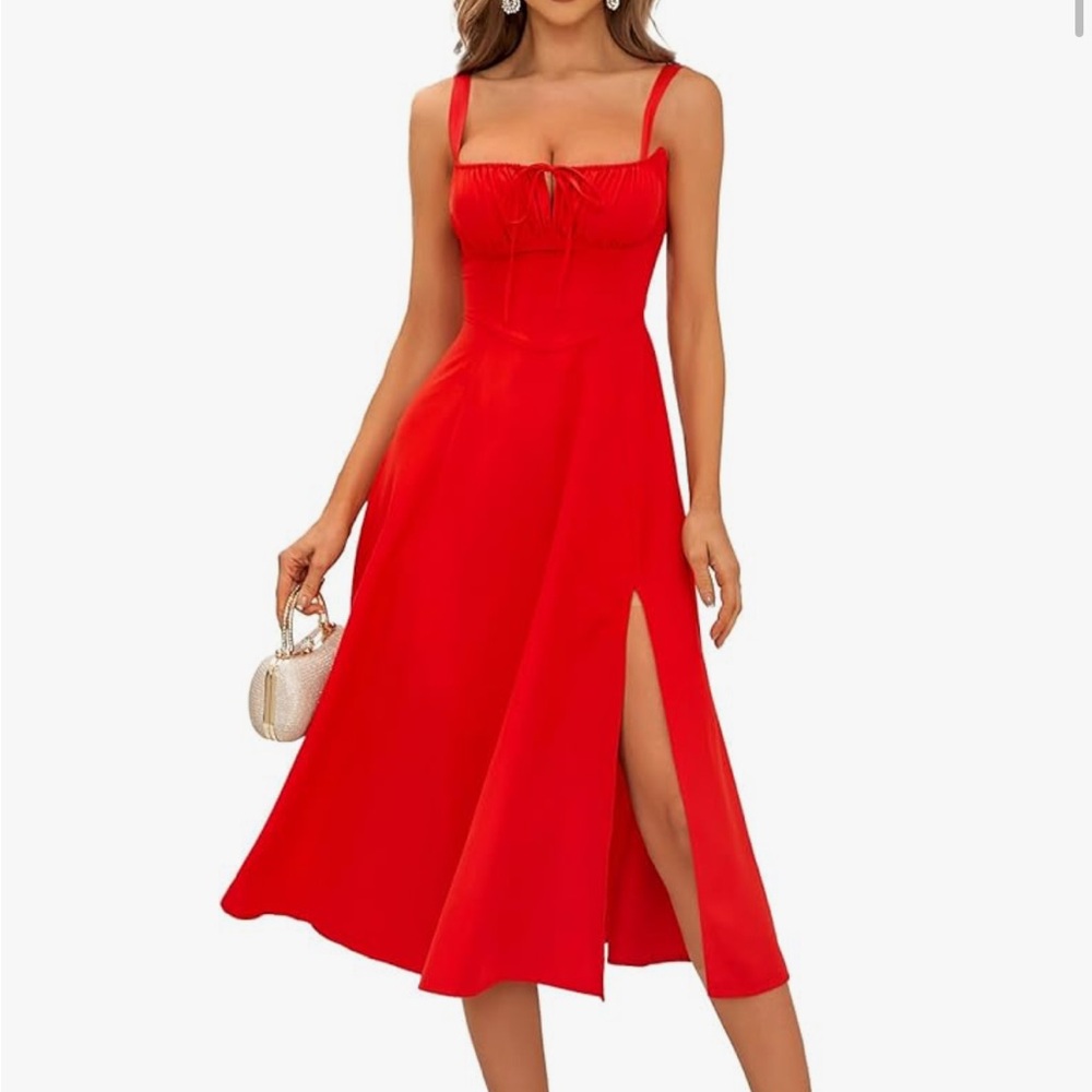 Corset Midi Dress